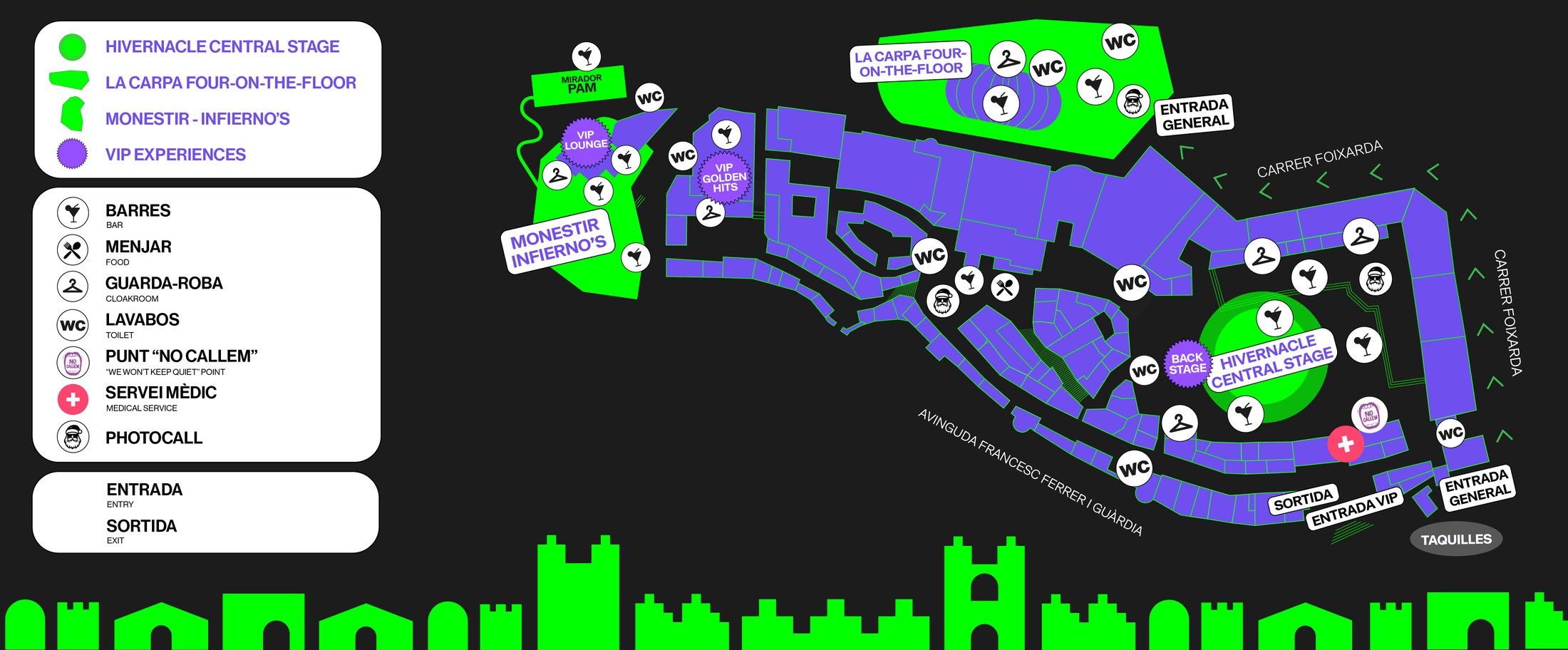 mapa fiesta fin de año