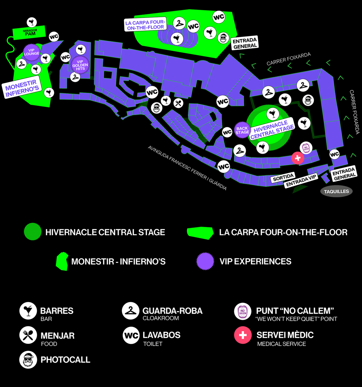 mapa fiesta fin de año